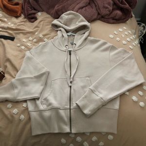 cropped hoodie
